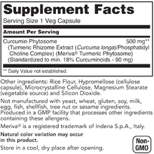 Load image into Gallery viewer, Curcumin Phytosome™ (Meriva®) 500mg 60 Veg Capsules