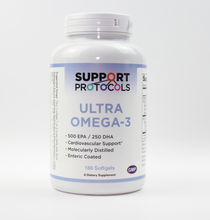Load image into Gallery viewer, Ultra Omega 3 EPA 500, DHA 250 180 Softgels