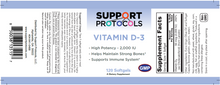 Load image into Gallery viewer, Vitamin D-3 2000 IU 120 Softgels