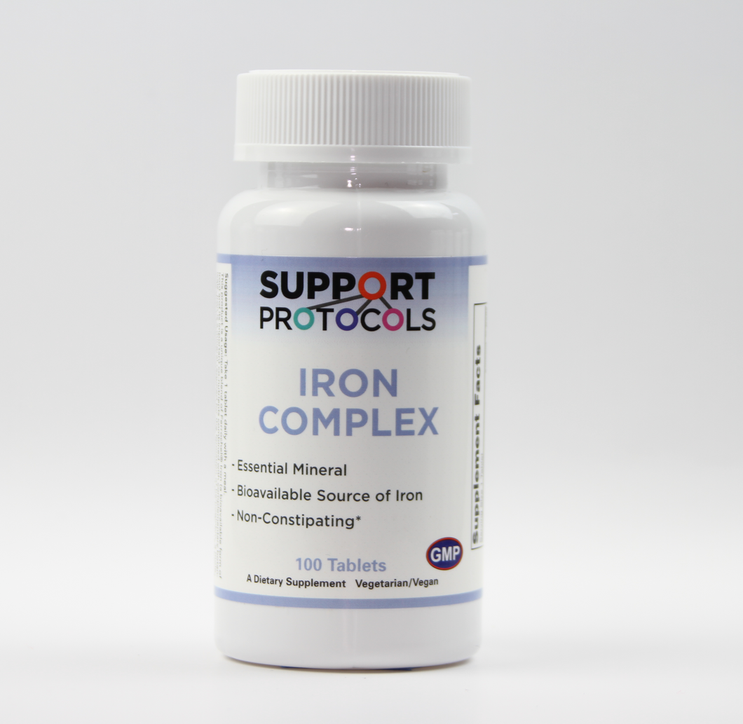 Iron Complex 100 Tablets | Ferrochel® Iron Bisglycinate