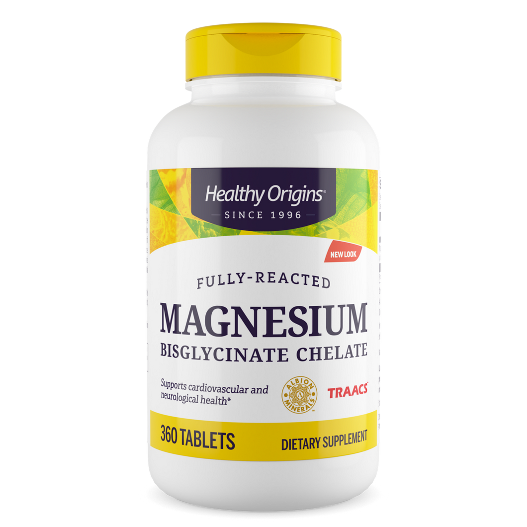 Healthy Origins Magnesium Bisglycinate Chelate (TRAACS®), 360 count