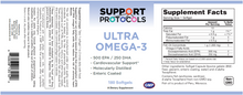 Load image into Gallery viewer, Ultra Omega 3 EPA 500, DHA 250 180 Softgels
