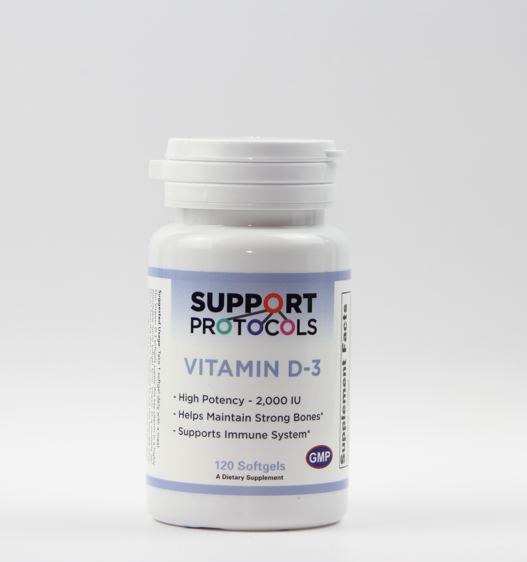 Vitamin D-3 2000 IU 120 Softgels