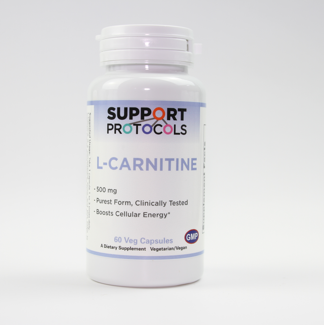 L-Carnitine 500 mg 60 Veg Capsules